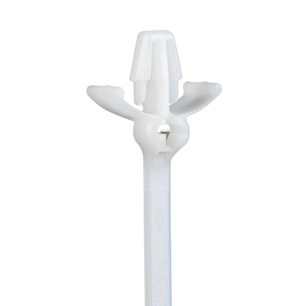 Cable Tie, 12-1/2 in L, 3 in Max Bundle Dia., Natural, Nylon 6/6, 50 lb Strength, 500 PK